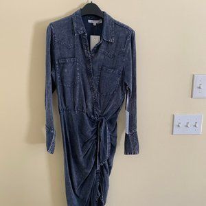 Young, Fabulous, & Broke Asymmetrical Dress Small